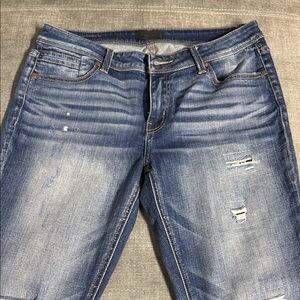 Distressed Buckle Black bootcut 30x 32